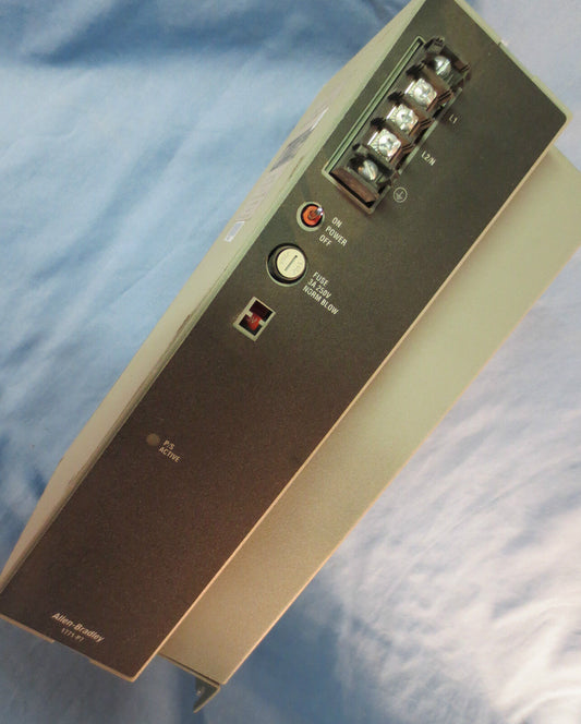 ALLEN-BRADLEY 1771-P7 D, 120/220V AC POWER SUPPLY, Ser. D