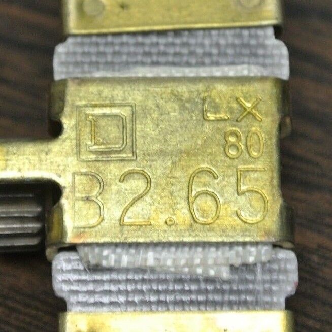 SQUARE D B2.65 / OVERLOAD RELAY THERMAL UNIT / NEW SURPLUS / B2-65