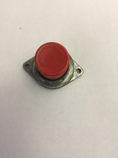 GE CR2940UJ200C HEAVY DUTY OILTIGHT RED PUSH BUTTON OPER ONLY EXTRA LONG BUTTON