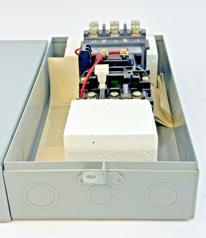 ALLEN-BRADLEY - 509-CAD SER. A -MAG MOTOR CONTROLLER W/ TYPE 1 ENC 120V COIL-NEW