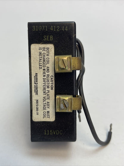 SQUARE D 31071-412-44 COIL 115VDC