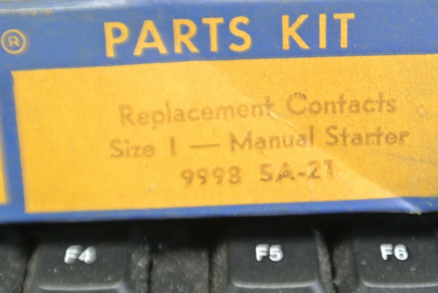 SQUARE D 9998 SA-21 / PARTS KIT / CONTACT KIT / MANUAL STARTER /  NEW SURPLUS
