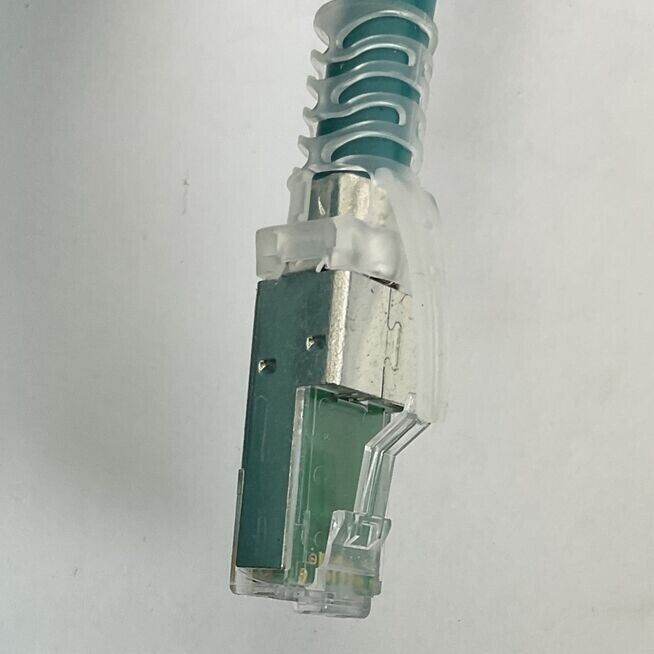 ALLEN BRADLEY 1585J-M4HBJM-15 ETHERNET MEDIA CABLE RJ45 PATCH CORD SER.A 15M