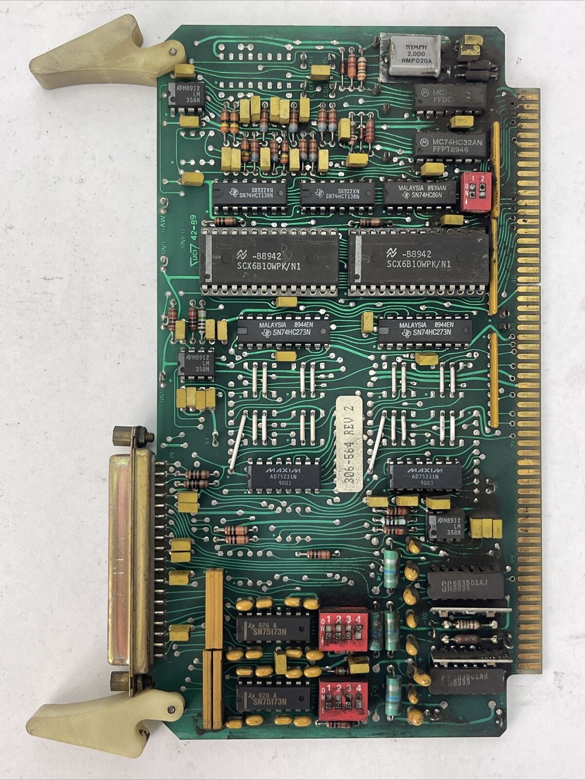 UNICO 306-564 REV 2 CONTROL CIRCUIT BOARD