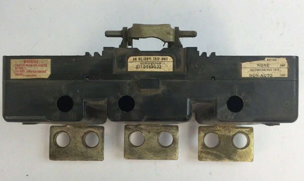 WESTINGHOUSE 371D589G32 TRIP UNIT 1200AMP 3POLE