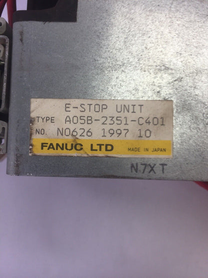 FANUC A05B-2351-C401 E-STOP UNIT