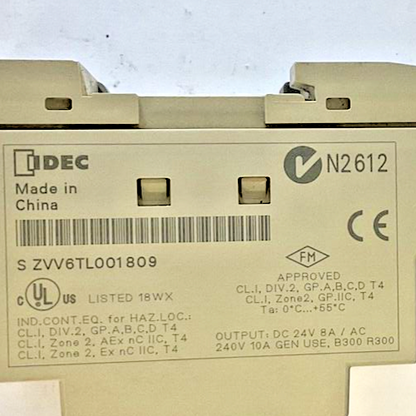 IDEC FL1D-H12RCE SMART RELAY 12/24VDC 10A