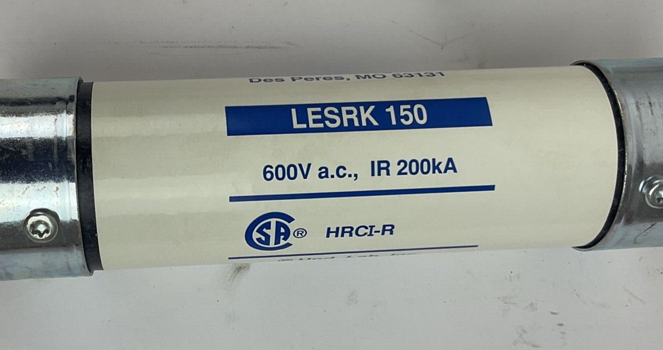 EDISON LESRK150 FUSE CLASS RK1 300VDC 600VAC