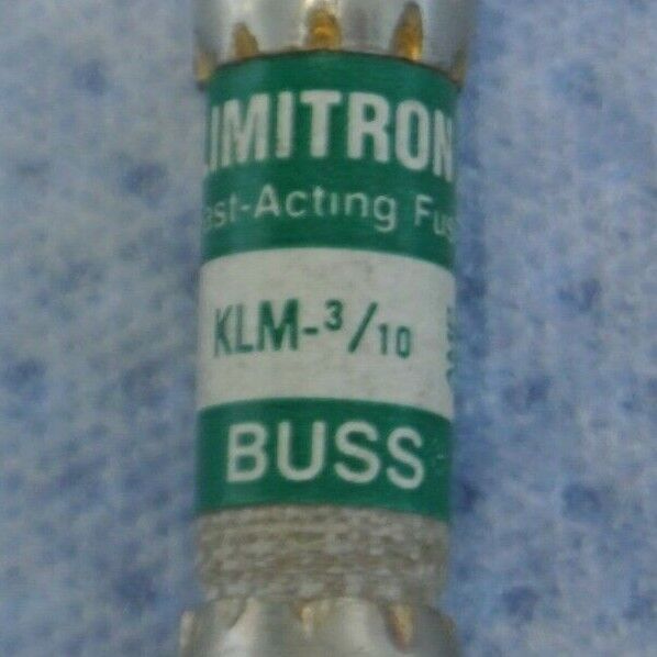 BUSS KLM3/10 LIMITRON FUSE / 3/10A / 500V / NEW SURPLUS