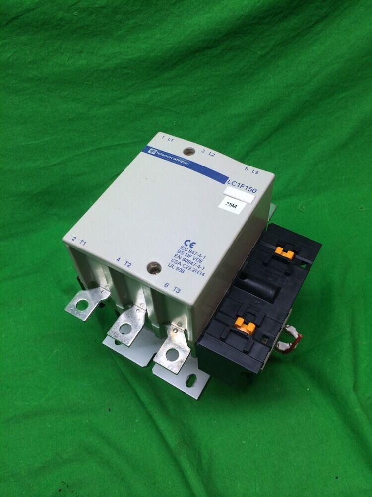 TELEMECANIQUE MAGNETIC CONTACTOR LC1F150 COIL 187v 50hz 230-240v 60hz