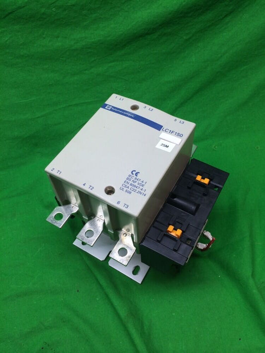 TELEMECANIQUE MAGNETIC CONTACTOR LC1F150 COIL 187v 50hz 230-240v 60hz