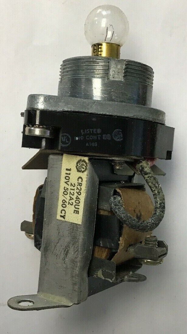 GENERAL ELECTRIC CR2940UE212A2 HEAVYDUTY OILTIGHT INDICATOR LIGHT110V 60/50HZ