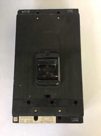 ITE KM3-F800 CIRCUIT BREAKER FRAME 250-800A 600VAC 125/250VDC 3POLE NO TRIP UNIT