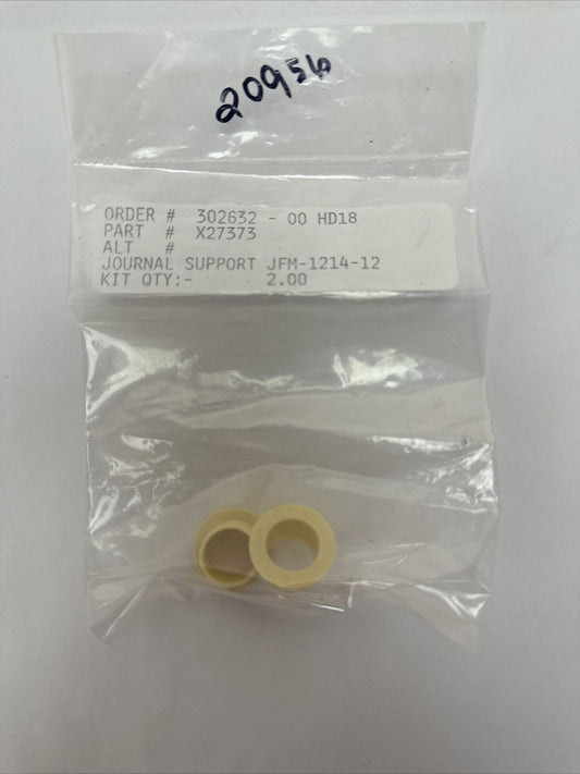 JFM-1214-12 BEARING WITH FLANGE (LOT OF 2)