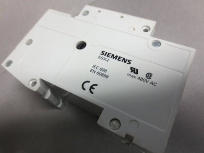 SIEMENS 5SX22 D6 CIRCUIT BREAKER 2-POLE 400VAC - 5SX2