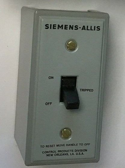 SIEMENS MSF11T11 FRACTIONAL HP MANUAL STARTER