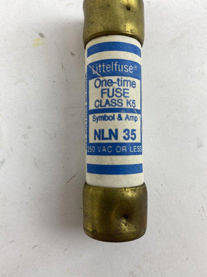 Littelfuse NLN35 35A 250V Fuse "Lot of 10"