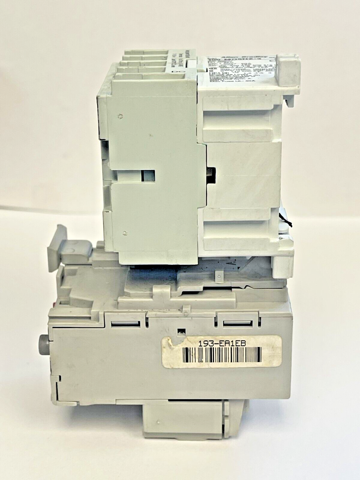 ALLEN BRADLEY - 193-EA1EB SER. B OVERLOAD RELAY & 100-MO5NZ*3 SER. A 24VDC COIL