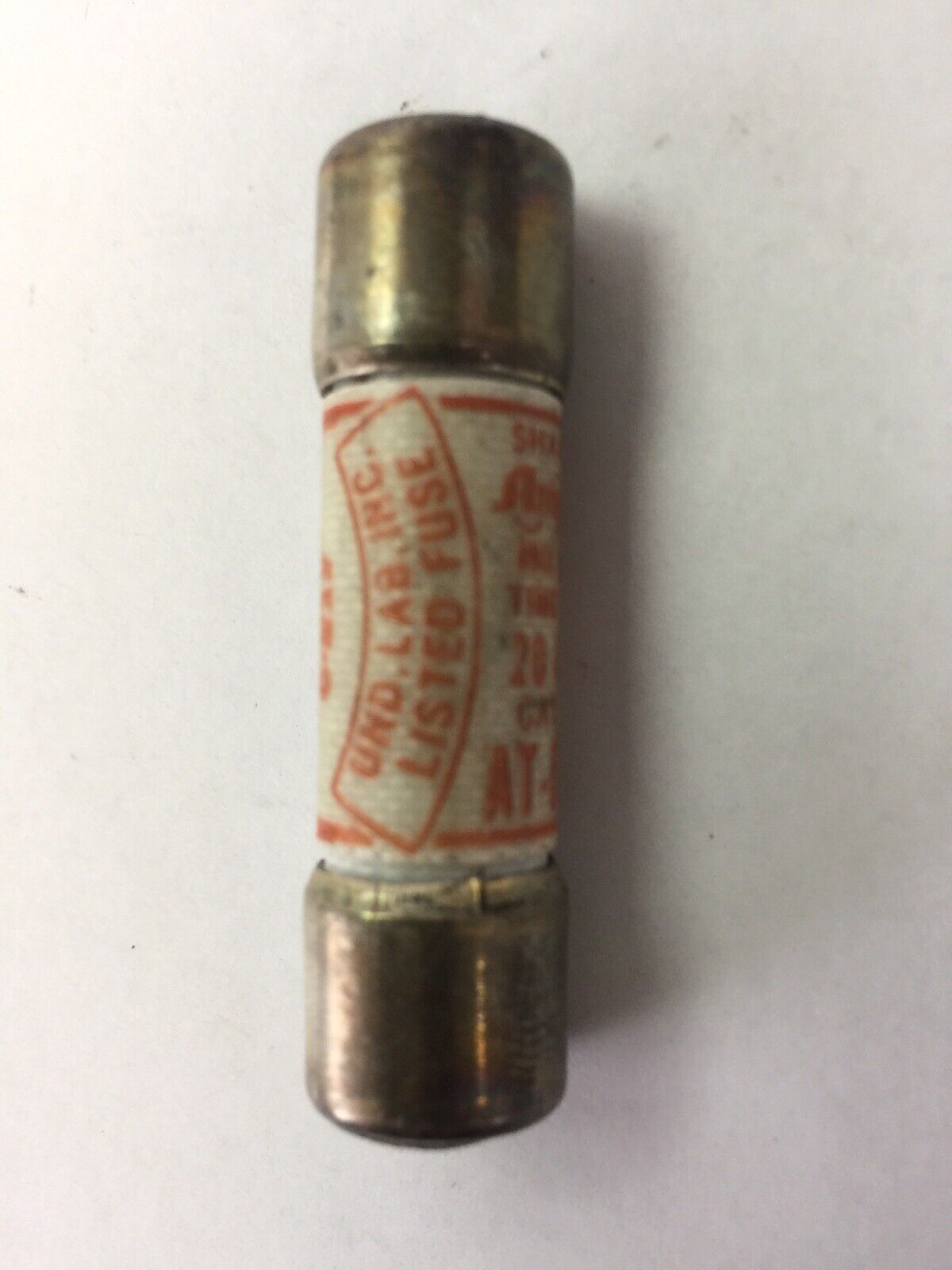 SHAWMUT AMP-TRAP AT-DE 20 DUAL ELEMENT TIME DELAY FUSE 20AMP 250VAC (LOT OF 10)