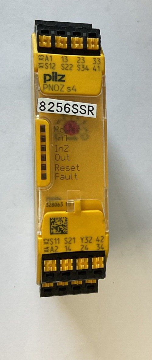PILZ PNOZ S4 24VDC 3N/O 1N/C SAFETY RELAY 24VDC