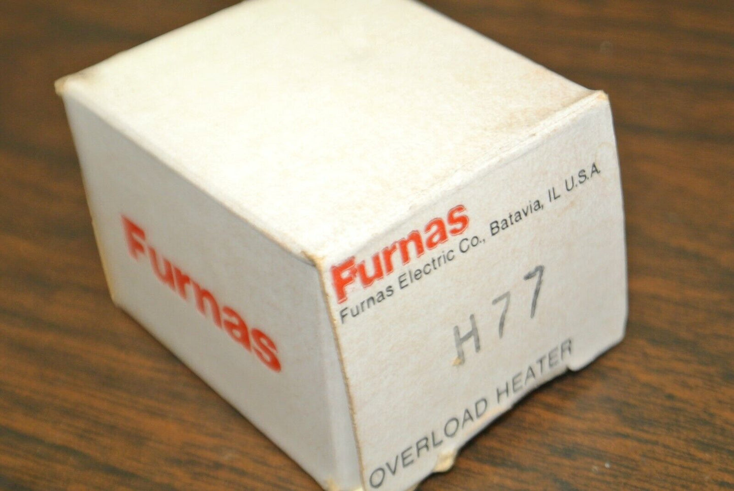 FURNAS H77 OVERLOAD HEATER ELEMENT / NEW SURPLUS