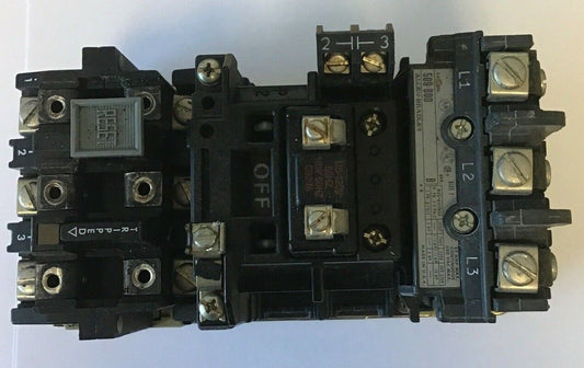 ALLEN BRADLEY 509-BOD STARTER SIZE 1 SER.B W/CB236 COIL W/O HEATER