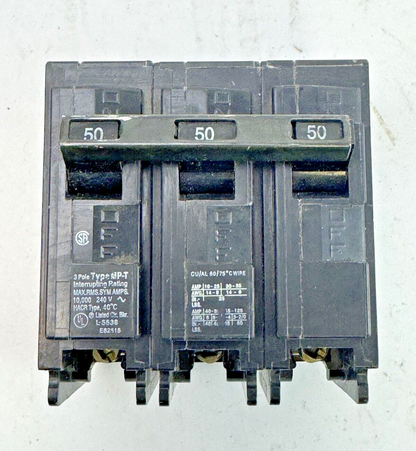 MURRAY - MP350 - COMMON TRIP CIRCUIT BREAKER - 50A, 3 POLE, 240 VAC, MP-350