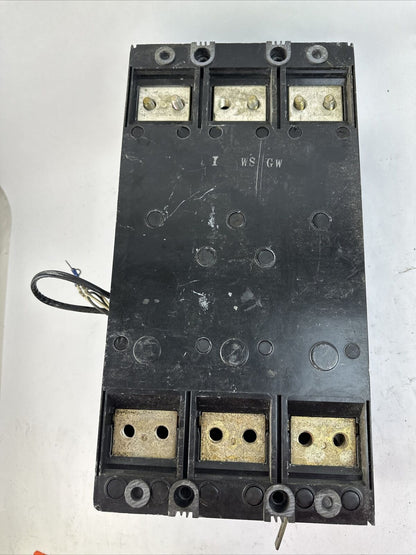 WESTINGHOUSE SCB31200F CIRCUIT BREAKER 3POLE 1200A 600VAC 5007D73G02