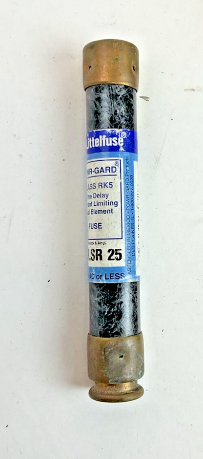 LITTELFUSE FLSR25 FUSE POWR-GARD CLASS RK5 600VAC ***LOTOF9***