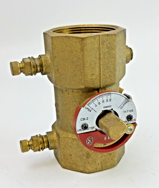B&G / BELL & GOSSETT - 117105 - CB-2 CIRCUIT SETTER BALANCE VALVE, 2" (NPT)