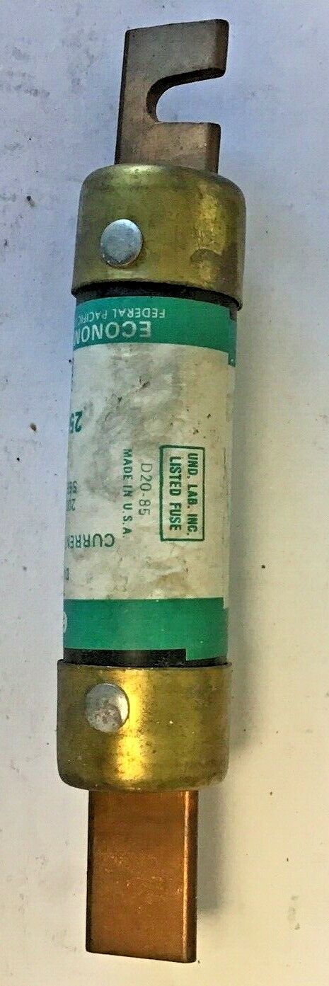ECONOMY ECN65 FUSE 250VAC TIME DELAY  DUAL-ELEMENT 65A ***LOTOF2***