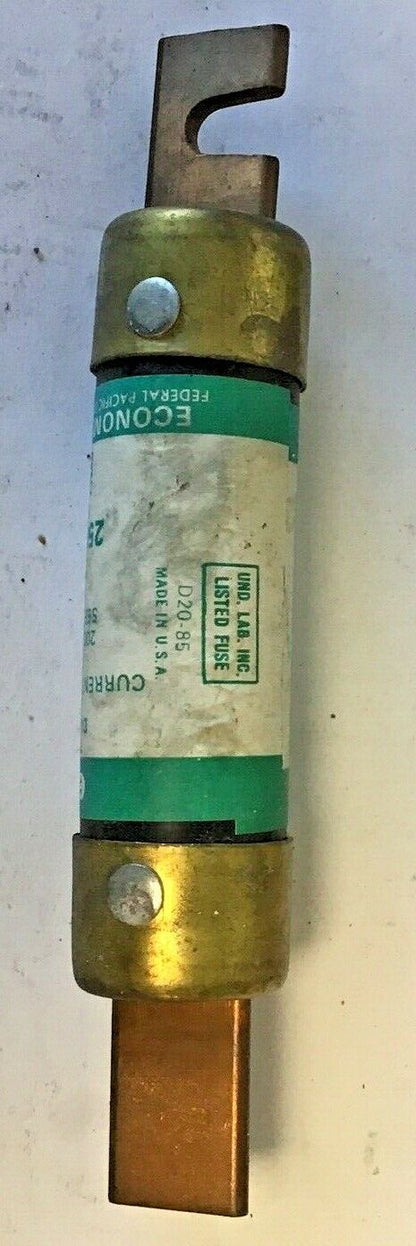 ECONOMY ECN65 FUSE 250VAC TIME DELAY  DUAL-ELEMENT 65A ***LOTOF2***