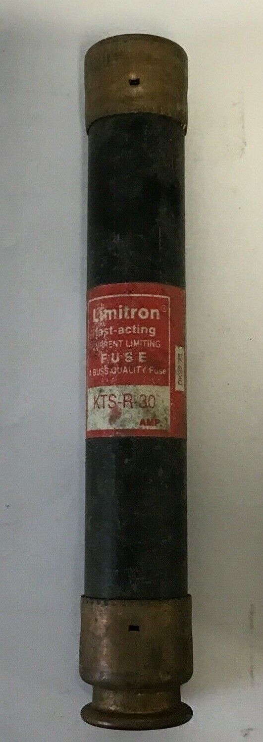 LIMITRON KTS-R-30 FAST ACTING FUSE CLASS RK1 600VAC***LOTOF7****