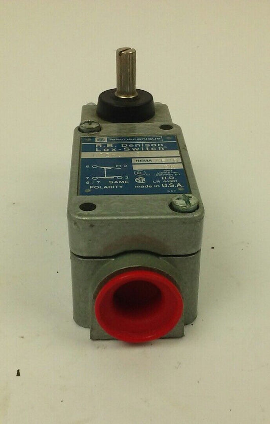 TELEMECANIQUE C2BHJK09 LIMIT SWITCH, R.B.DENISON LOX-SWITCH, NEMA A600, NEW