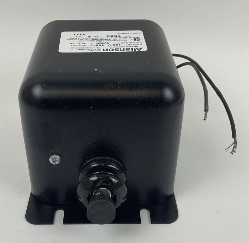 ALLANSON 1092 TYPE S IGNITION TRANSFORMER 120V 50/60HZ