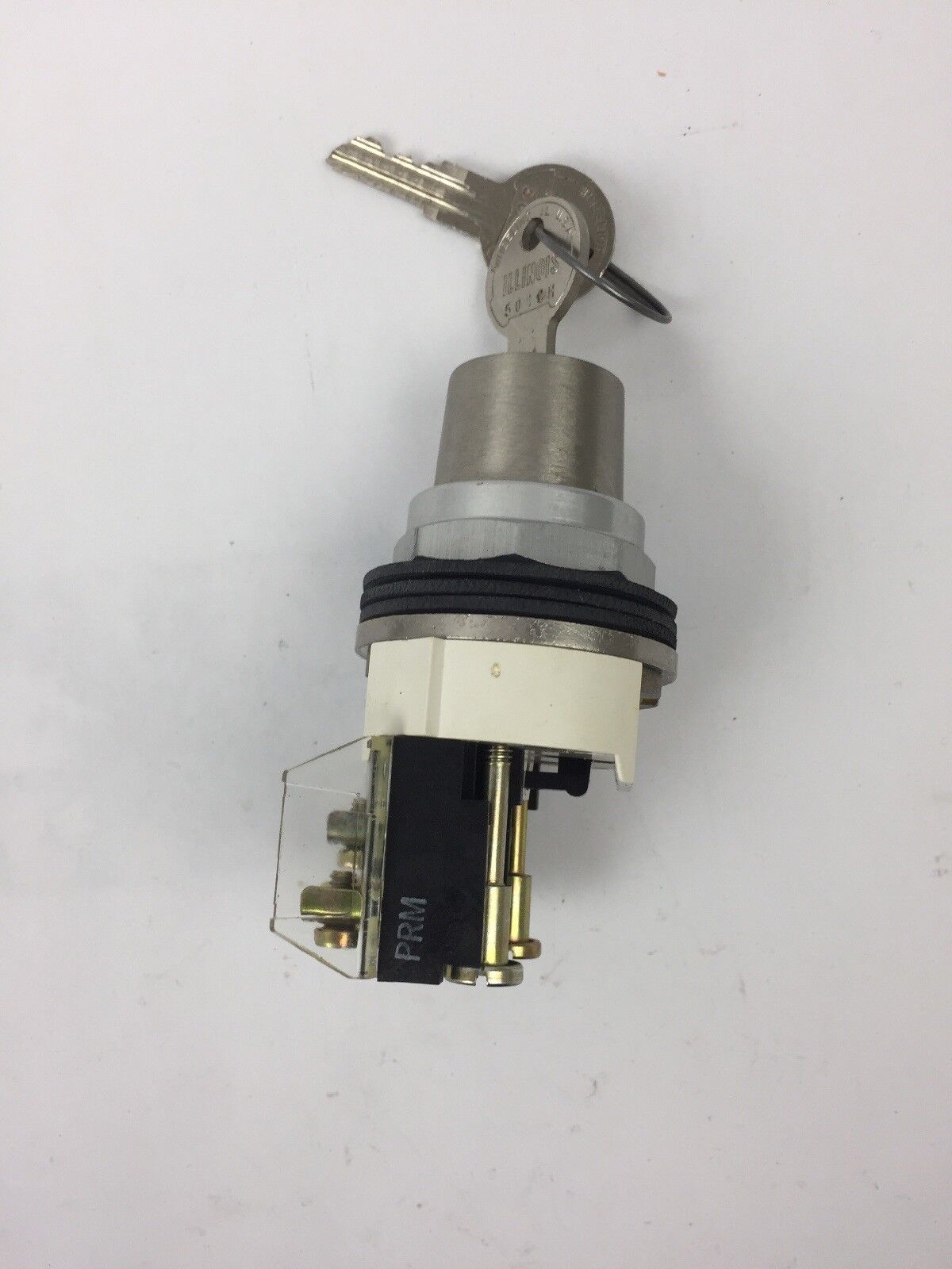 ALLEN BRADLEY 800T-H51A SELECTOR SWITCH SER T KEY 2 POSITION SPRING RETURN