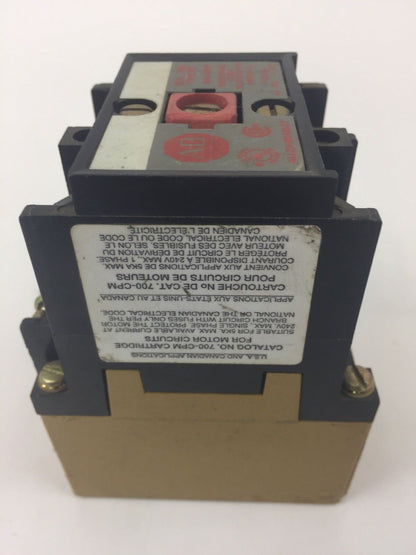 ALLEN BRADLEY 700-PK200A1 AC RELAY SER B 115-120V 60HZ 110V 50HZ COIL