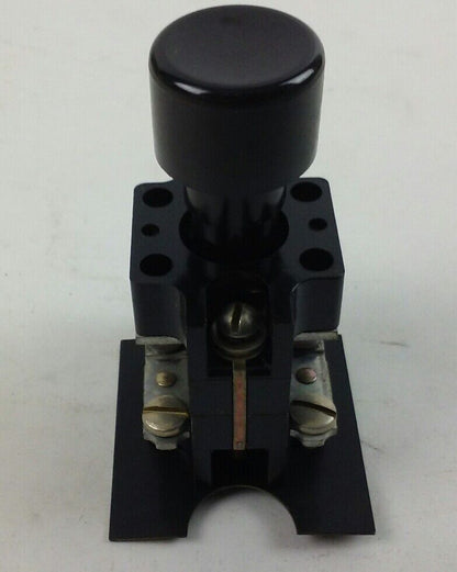 New Allen-Bradley 1NO 1NC Black Push Button Unit for Bulletin 800H, X-49579