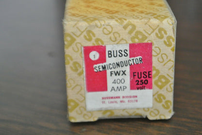 BUSSMANN FWX400 SEMICONDUCTOR FUSE / 250V / 400A / NEW SURPLUS / EACH