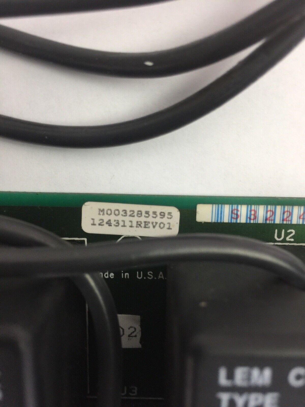 ALLEN BRADLEY 124311 LEM MODULE BOARD REV 01 126081 REV 5