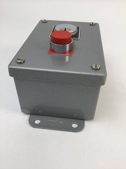 HOFFMAN SKS-2S FLUSH MOUNT SECURITY SWITCH WITH KEYS