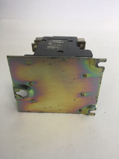 GOULD L113DL1 INDEPENDENTLY MOUNTED OVERLOAD RELAY 50AMP 600VAC NO HEATERS