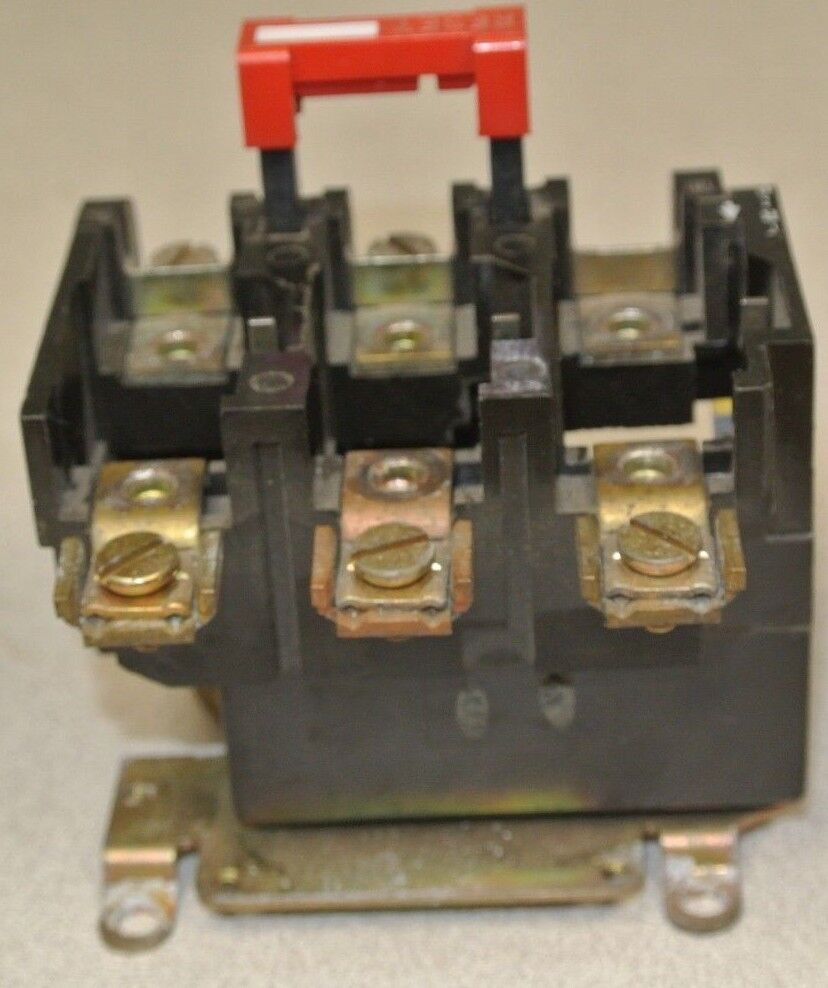 SQUARE D 9065 SEO-5 THERMAL OVERLOAD RELAY / 600VAC / 360VA / 0-120VAC / 3A