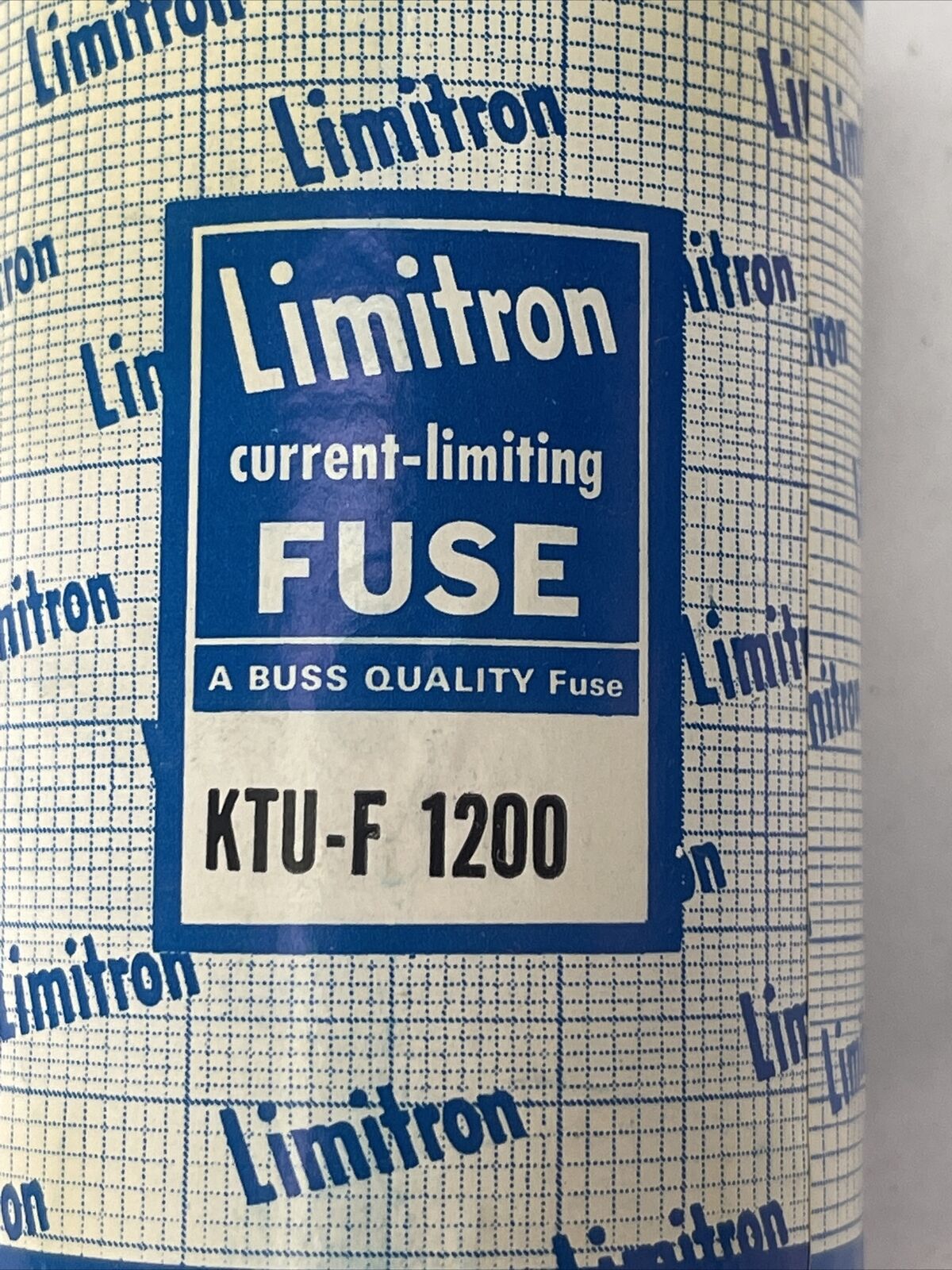 BUSS KTU-F 1200 LIMITRON CURRENT-LIMITING FUSE 1200AMP 600VAC