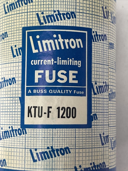 BUSS KTU-F 1200 LIMITRON CURRENT-LIMITING FUSE 1200AMP 600VAC