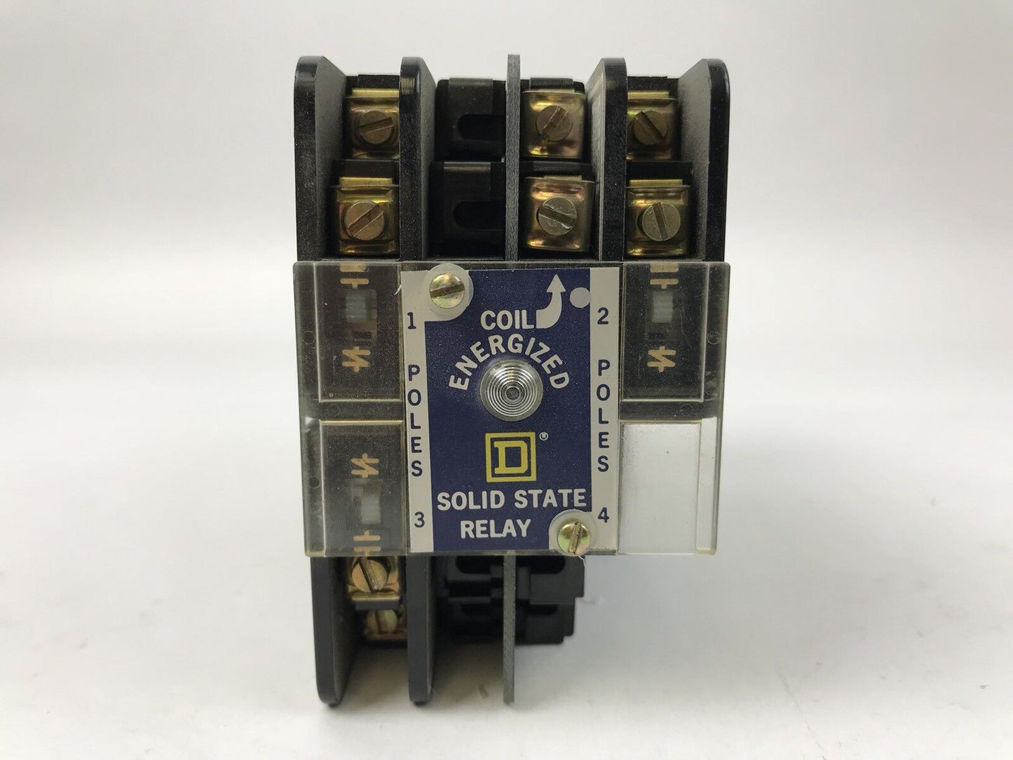 Square D 8501 LSO-30 Solid State Relay 120 V 50-60 HZ 3 Pole Convertible