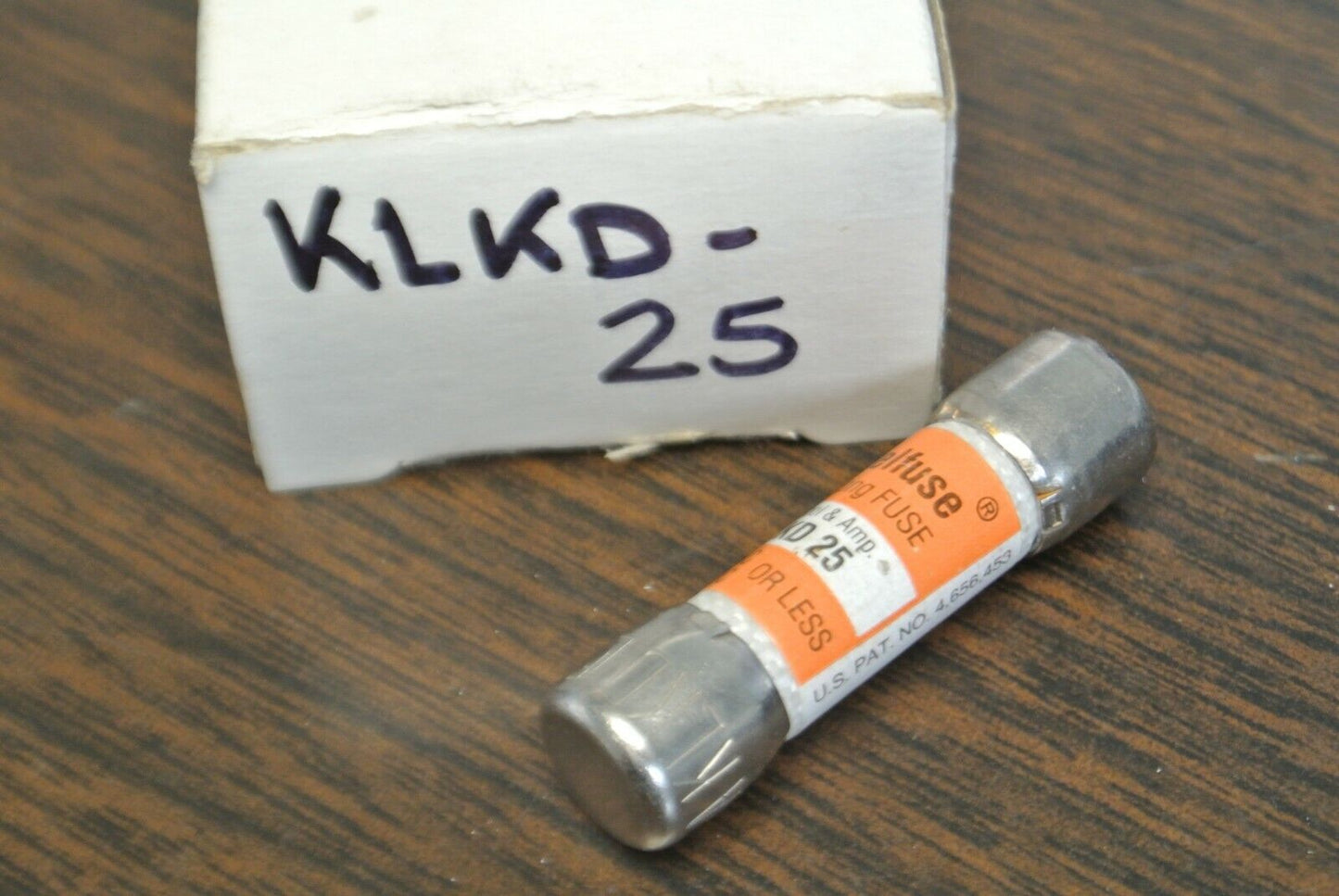 LOT of 4 / LITTELFUSE KLKD-25 FUSE / 25A / 600V / NEW SURPLUS KLKD25