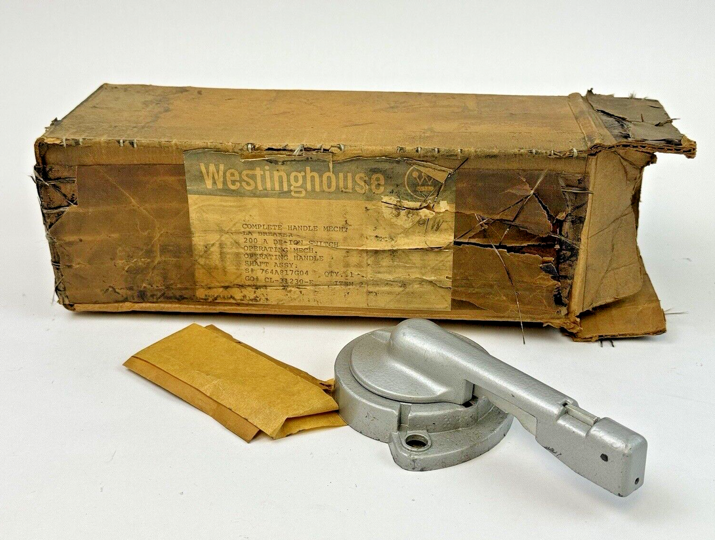 WESTINGHOUSE - CL-31230-E - LA BREAKER 200A DE-ION SWITCH OPERATOR HANDLE