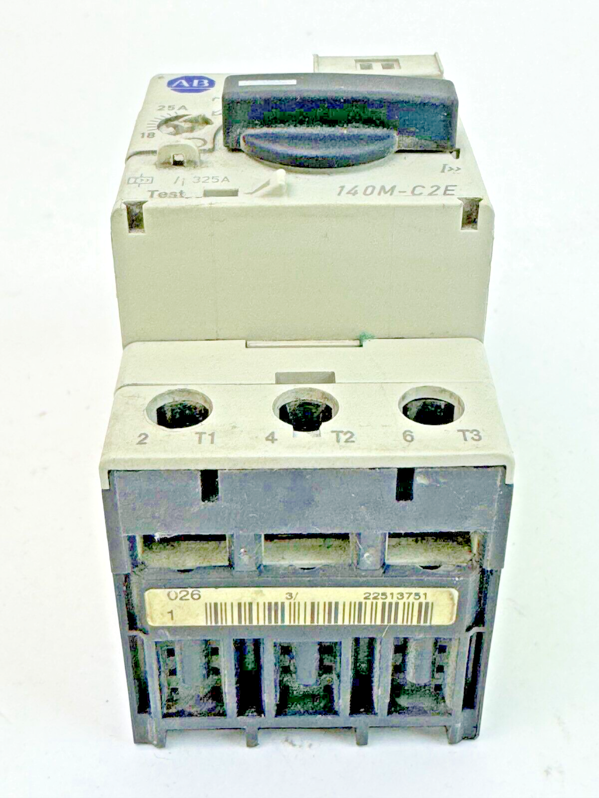 ALLEN-BRADLEY - 140M-C2E-C25 SER. C - MANUAL MOTOR PROTECTOR - 18 A - 25 A