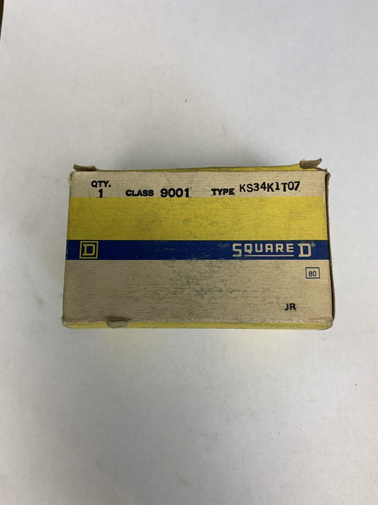 Square D 9001 KS34K1T107 Keyed Switch